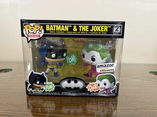 Funko Pop BATMAN & THE JOKER 1966 2-PAK Amazon Ekskluzywne figurki winylowe NOWE