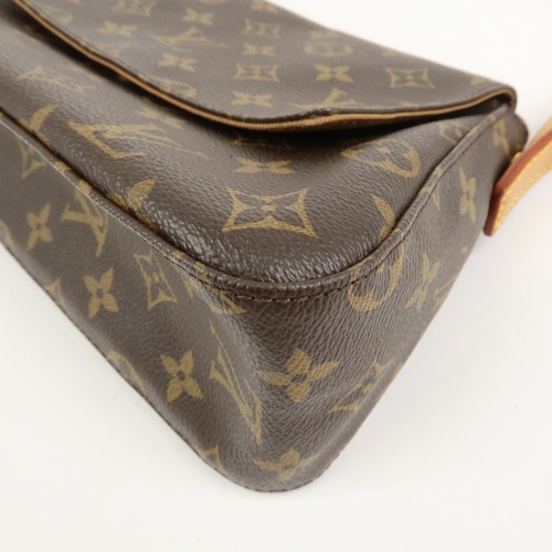 Louis Vuitton Monogram Mini Looping Shoulder Bag Brown M51147 Authentic Used F/S - Picture 12 of 24