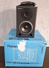 Roland DS 50A Bi Amp Powered Monitor Speaker Black 24 Bit Digital w/Original Box