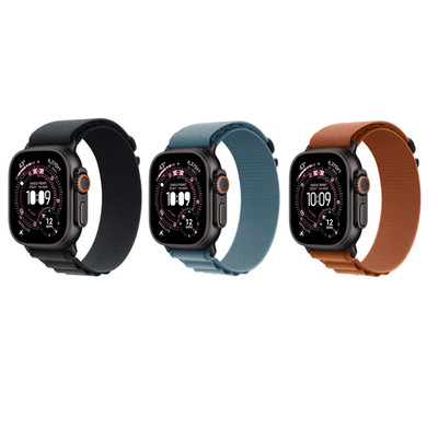 Apple Watch Ultra 3 Alpine Loop Smartwatch Case Black S10 Chip 64GB Blood Oxygen