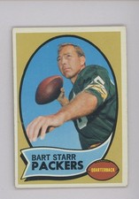 1970 Topps Football #30 Bart Starr Green Bay Packers HOF