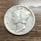 1937-D MERCURY SILVER DIME ACTUAL Coin Get Today & Save & Fill Your Collection