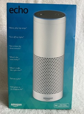 Amazon Echo (1st Generation) Smart Assistant - White for sale