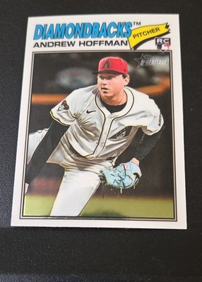 2026 Topps Heritage - Andrew Hoffmann #211 Chrome (RC)