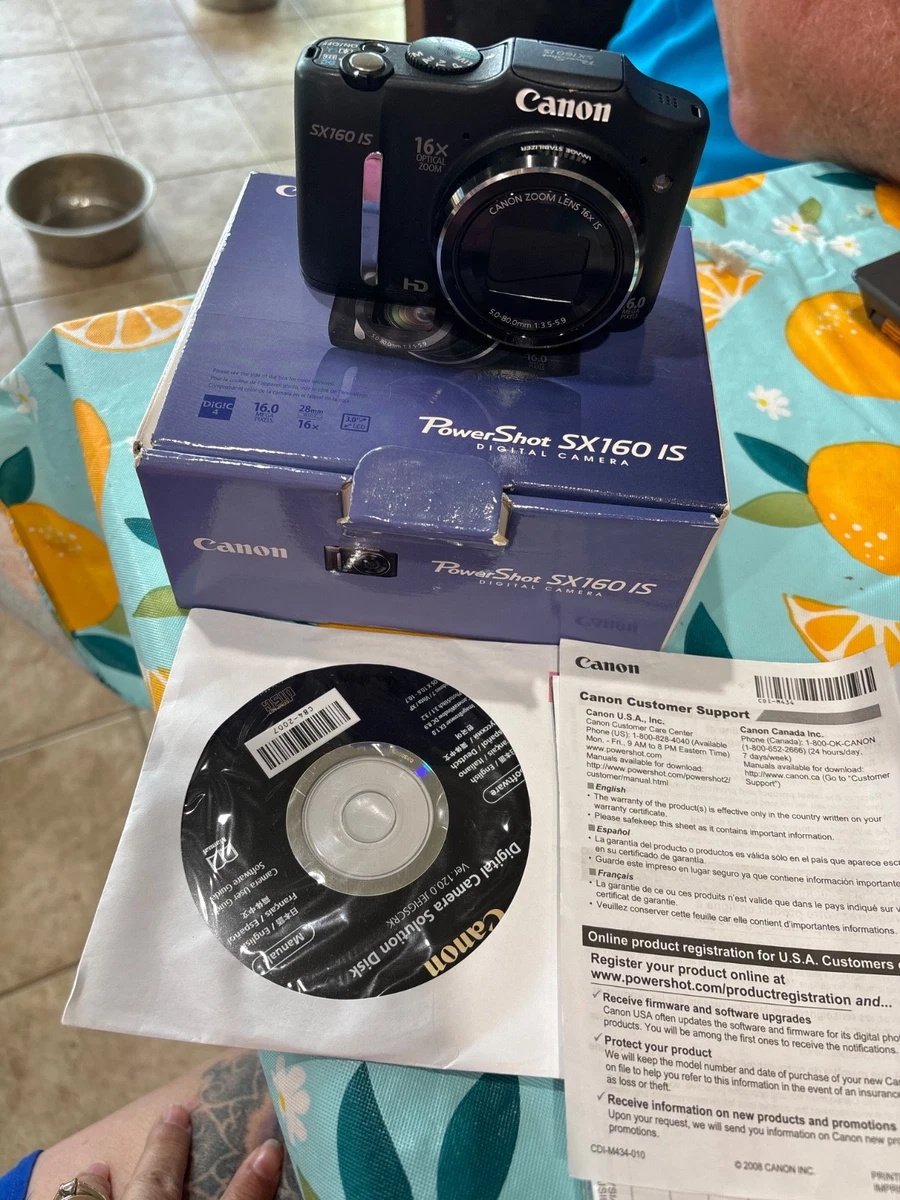 Canon PowerShot SX160 IS With Auto Focus Digital Cameras for Sale