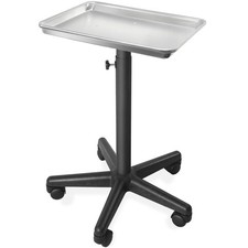 Aluminum Salon Rolling Utility Tray Cart Medical Tattoo