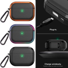 Rugged Earphone Earbud Protective Case Cover Keychain Clip For AirPods Pro3