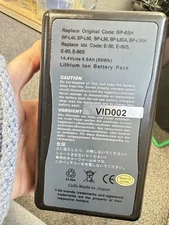 V-mount batteries (2x)