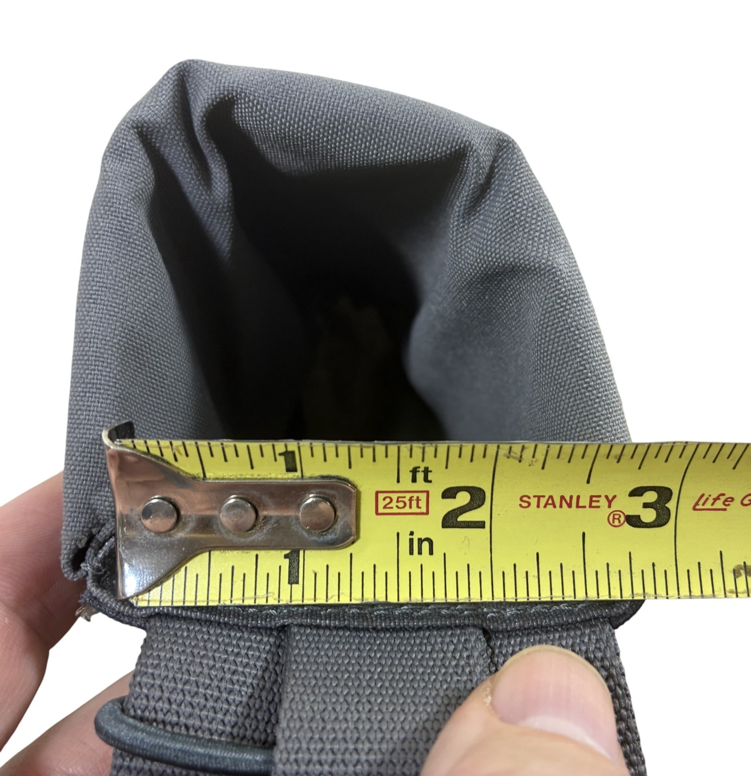 Hill People Gear 3" 16 oz Bottle Holster V2 Pouch Molle Manatee Grey