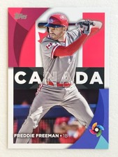 2023 Topps  - World Baseball Classic Stars Freddie Freeman #WBC-23