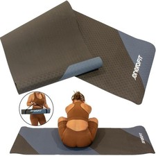 MATA DO JOGI I FITNESS TPE ANTYPOLIZGOWA CZARNO-NIEBIESKA ENERO FIT MATA DO JOG