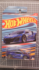 2022 Hot Wheels '17 Acura NSX Blue Racing Curcuit Themed Exotics GDG83 3/5 NEW