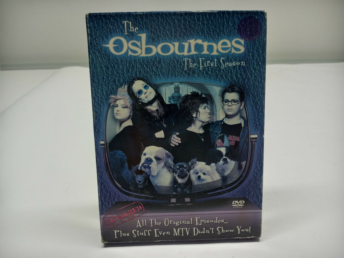 The Osbournes First Season DVD Excellent Condition 2002 Ozzy