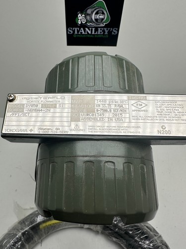 Yokogawa DY050-NBMBA4-2N/FF1/SCT Vortex Flow Meter 2" New - Picture 6 of 7