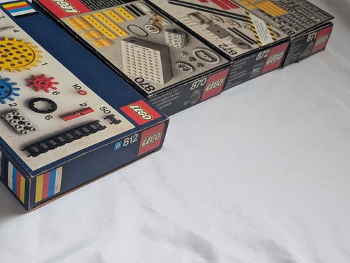 LEGO 870, 871, 872 + 812 Tecnica Accessori Ruote ecc | Incompleto - Foto 9 di 10