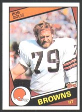 1984 Topps Bob Golic Cleveland Browns #53