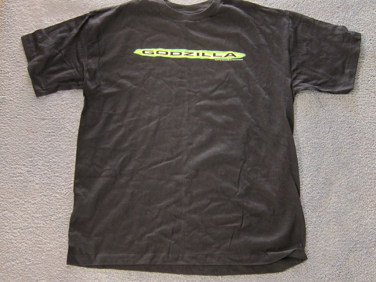 Vintage GODZILLA 1998 Movie Promo Movie T-Shirt Adult Size Vintage GODZILLA 1998 Movie Promo Movie T-Shirt Adult Size