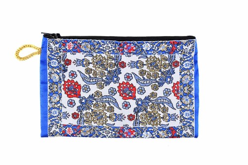 Turkish Coin Bag Pouch Cosmetic, MakeUp Purse Medium Traditional Woven Style - Photo 23/33