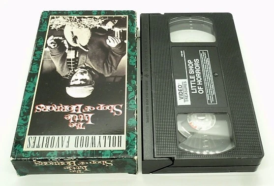 THE LITTLE SHOP OF HORRORS VHS 1961 B&W Roger Corman Cult Classic Killer Plant - Imagem 3 de 4