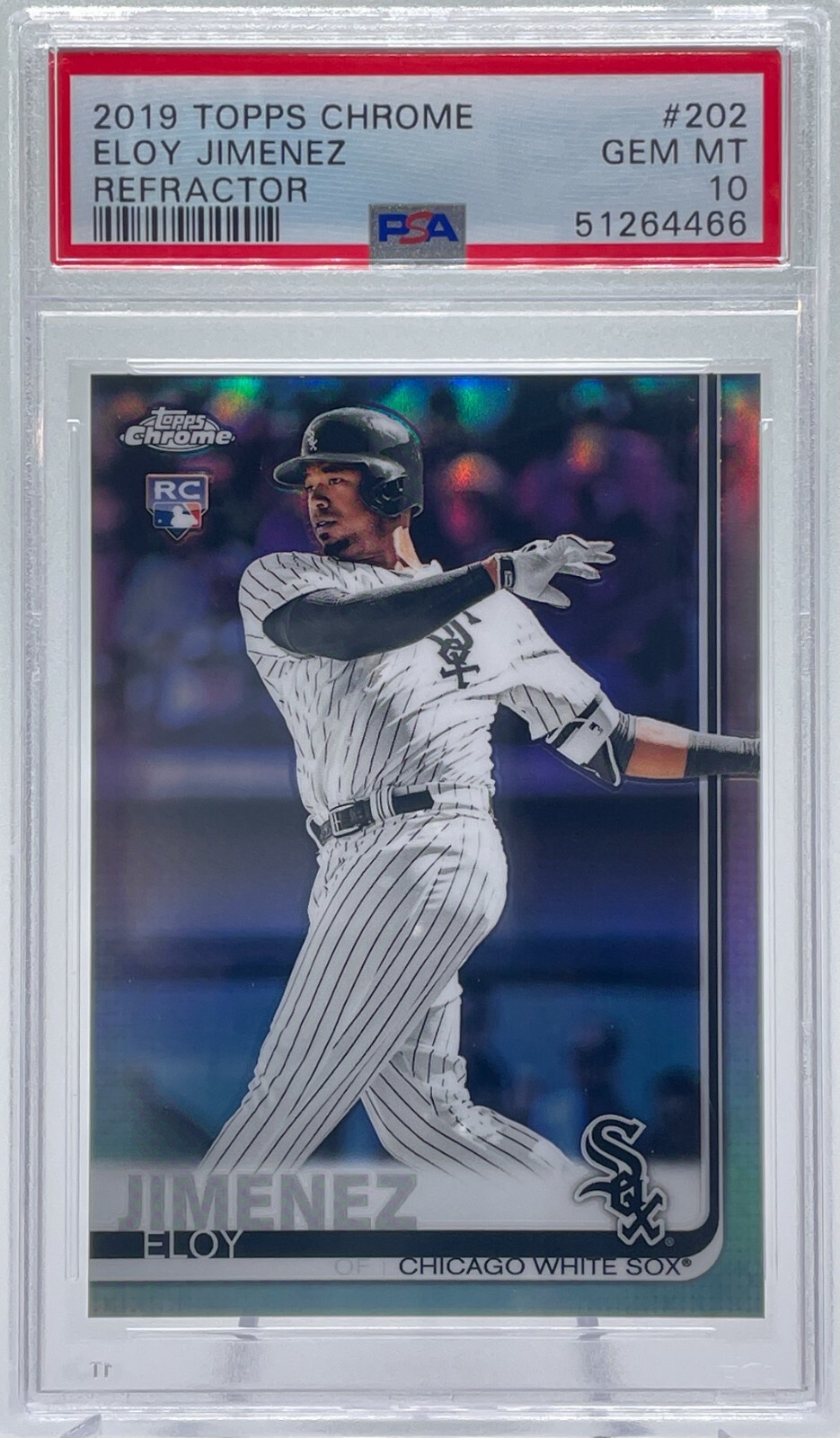 PSA 10 Eloy Jimenez 2019 Topps Chrome Refractor Rookie RC GEM MINT HOT
