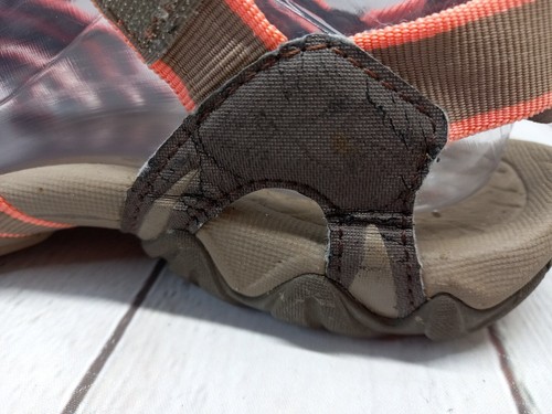 Teva Women’s Size 6 Hiking Sandals Adjustable Ankle Straps #6514 Brown/Orange - Picture 14 of 21