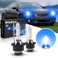 For Infiniti G35 2005-08 G37 2008-14 Coupe Sedan D2S HID 10000K Headlight Bulbs