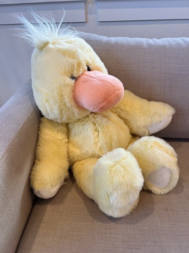 Vintage Commonwealth Jumbo Yellow Duck 1993 Soft Plush Stuffed Animal Easter 29” - 第 1/16 張圖片