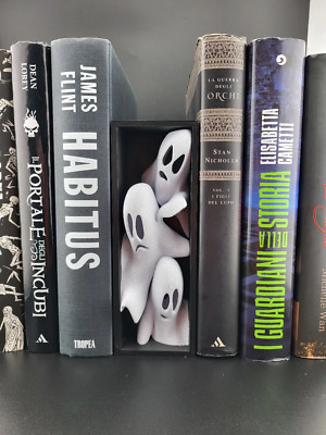 Ghost Book Nook - Book End - Bücherregal Einsatz - Deko Teen/Erwachsene Literatur Geschenk