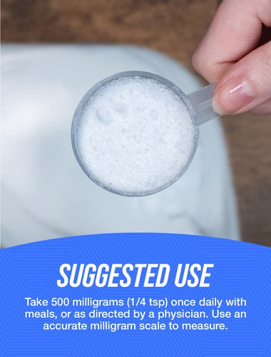 BulkSupplements Calcium Acetate Powder - 500 mg Per Serving - 第 3/12 張圖片