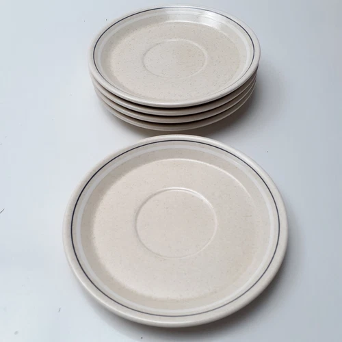 Lot Of 5 Temper-Ware By Lenox 5-7/8" Silhouette Saucer Plate. USA