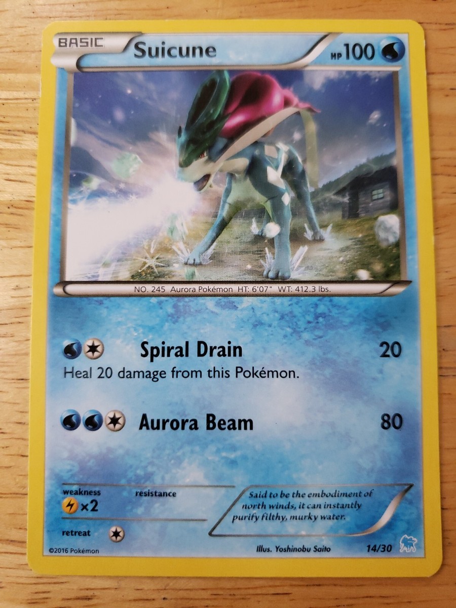 レイターズ はやしん トレカ Suicune 2016 XY Trainers Kit Non-Holo Pokemon Card Rare 14/30 | eBay