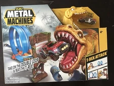 ZURU Metal Machines T-REX ATTACK Jurassic Dinosaur Car Race Track BRAND NEW 2020
