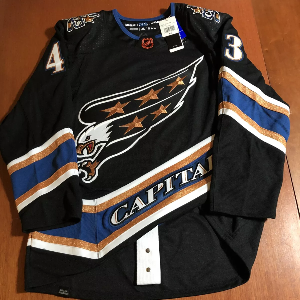 Washington Capitals Reverse Retro Jersey! 