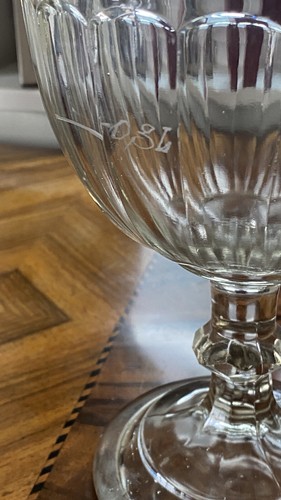 Weissrand Glas, Berliner Weisse Glas nach 1900, heil - Bild 8 von 10