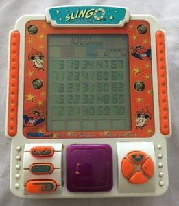 slingo handheld game