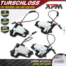 4x T&uuml;rschloss Stellmotor Vorne Hinten f&uuml;r Mercedes GLE GL-Klasse GLS X166 W166