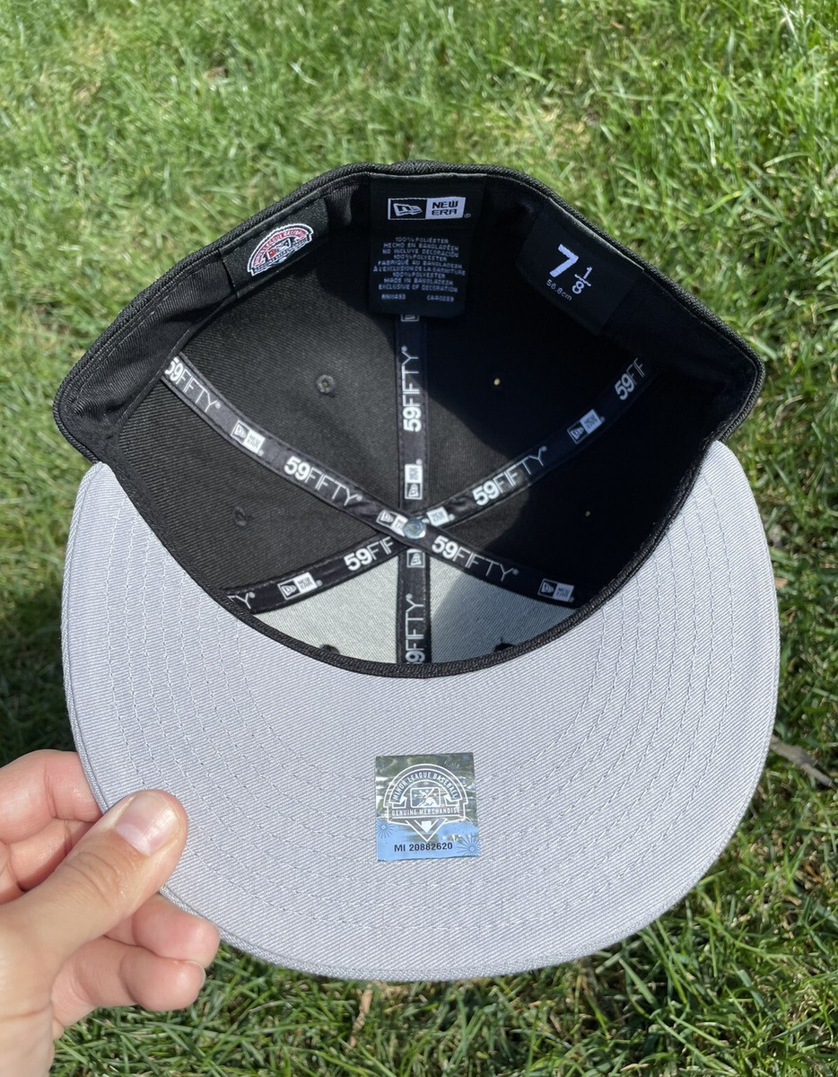 NORWICH SEA UNICORNS MILB NEW ERA ON FIELD 59FIFTY BLACK GREY