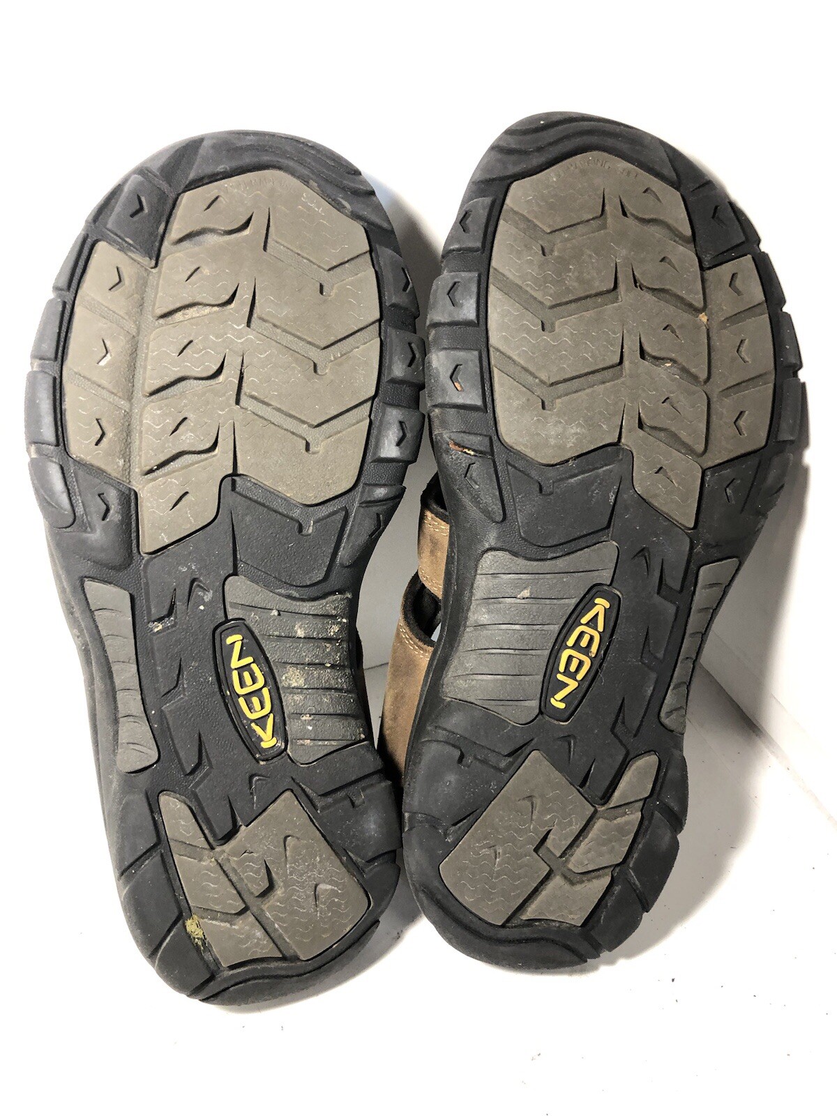 Keen H2 sandalo pelle uomo taglia 10 marrone regolabile escursionismo passeggio sandalo