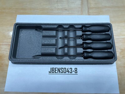 Snap-on Tools USA NEW 4pc BLACK Soft Grip Seal Removal Tool Set