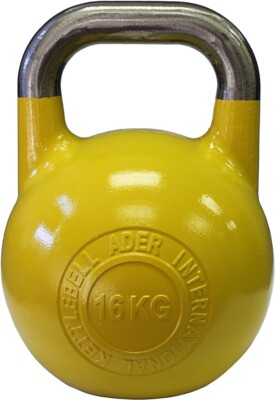 Ader Pro-Grade International Kettlebell (16kg/35lbs Yellow)