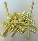 PAN HEAD MACHINE SCREWS SOLID BRASS SLOTTED PAN HEAD BOLTS M3 M4 M5 M6 (VAT)