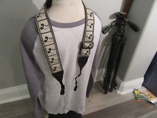 Nice Non-Hippie Disney Mickey Mouse Camera Strap Looks Nice Good Stitching Etc.