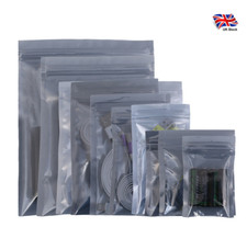 Anti Static Bags Metallic Shielding ESD Various Sizes Self Sealing Gripseal bags