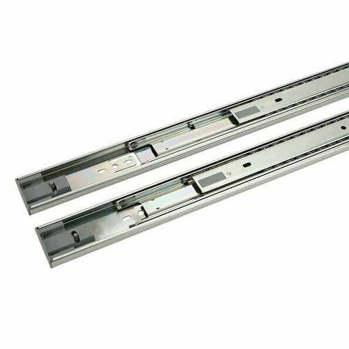 Teleskopschienen mit Push to Open Vollauszug Schwerlastauszug Soft