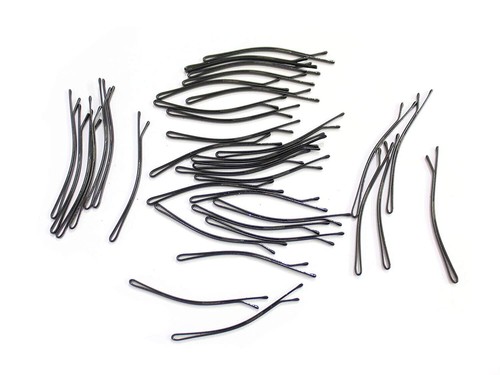 Metal Black Hair Pins Daily use For Girls & Womens 60pcs - Picture 3 of 5