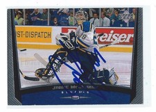 Jamie McLennan Signed 1998/99 Upper Deck Card #361