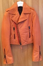 Balenciaga 2010 Clementine Leather Biker Jacket - Size 36, Bnwt