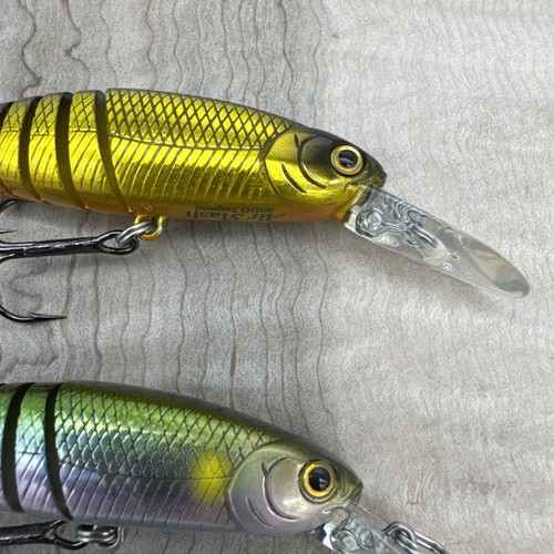 (4) Lucky Craft Pointer B Freeze Air Slash 80DD Made In Japan Wobbler - Picture 7 of 17