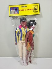 Vintage Amos & Annie Black African American Doll Set Barbie Clone Nos Sealed 