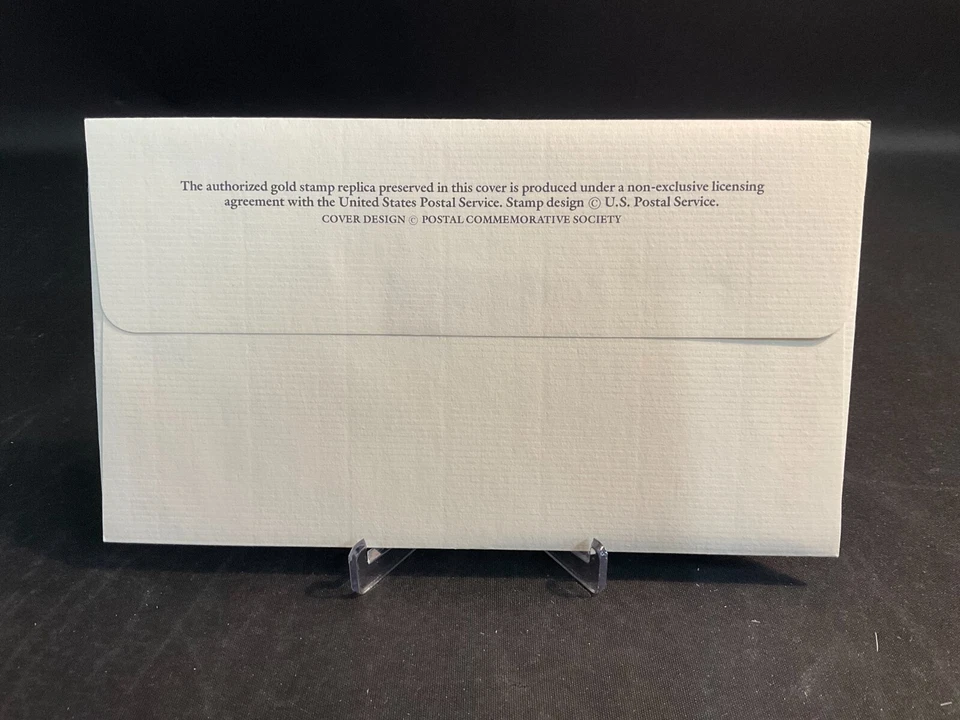 1993 PCS Circus Aerialist 29¢ FDC 22K Gold Stamp Replica - Image 2 of 3